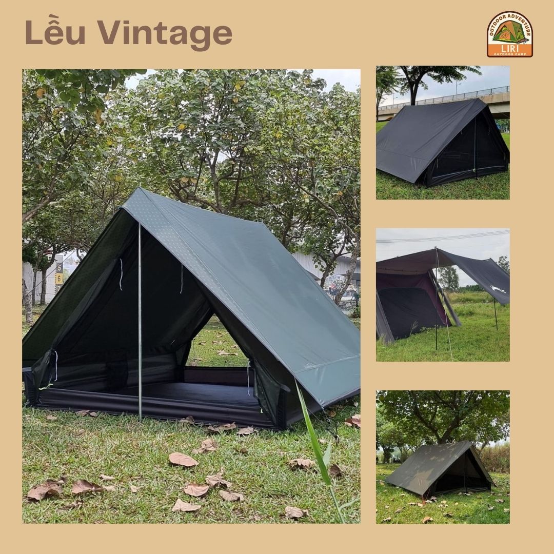 Cho Thuê Lều 4 Người Vintage